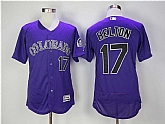 Colorado Rockies #17 Todd Helton Purple Flexbase Jersey,baseball caps,new era cap wholesale,wholesale hats